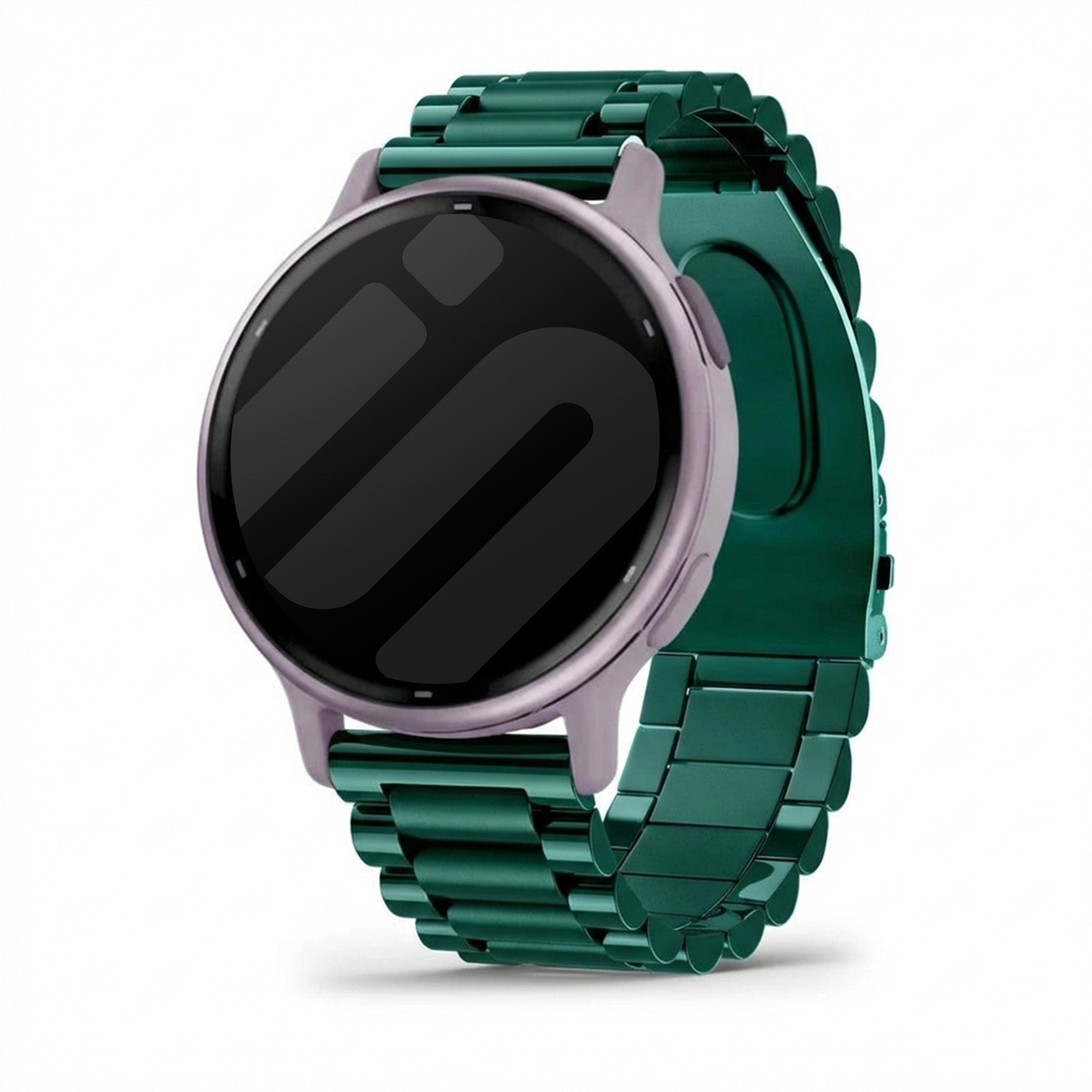 Garmin Vivoactive 5 stalen band (groen)