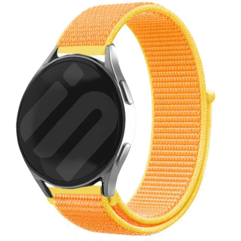 Coros Apex 2 nylon bandje (lichtgeel)