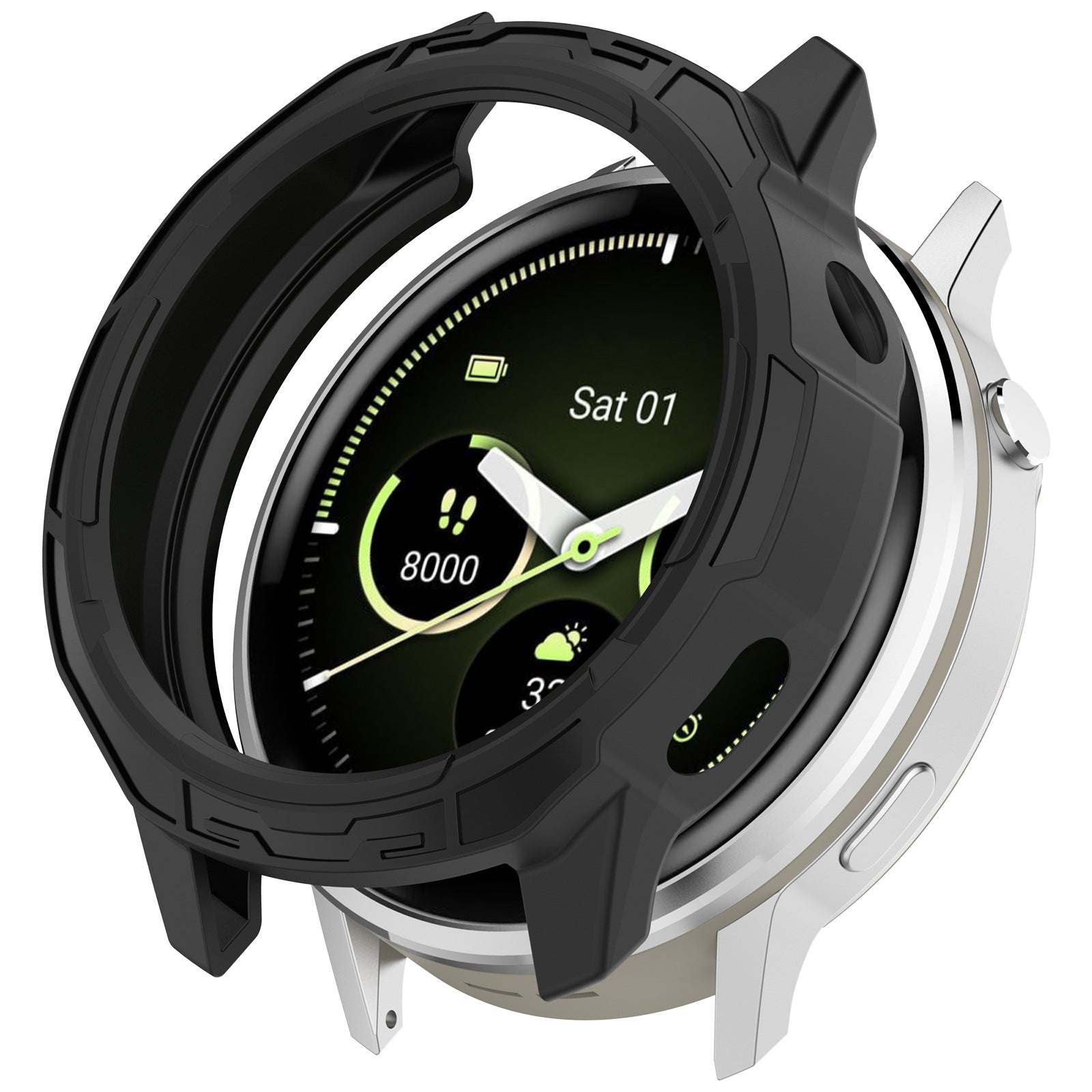 Garmin Venu 4 - 45mm Rugged TPU case (zwart)