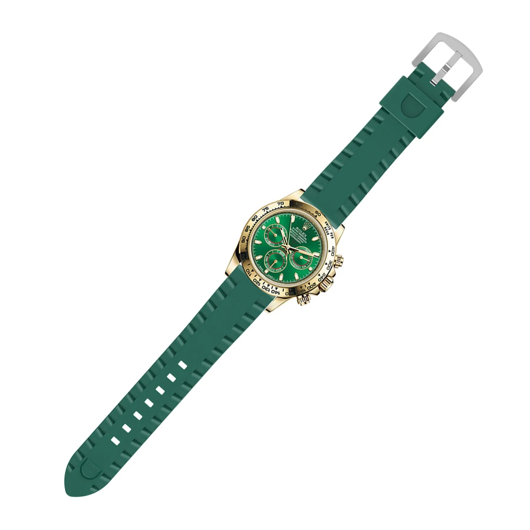 Stahlgear Zeus Wave Silicone Strap (Green)