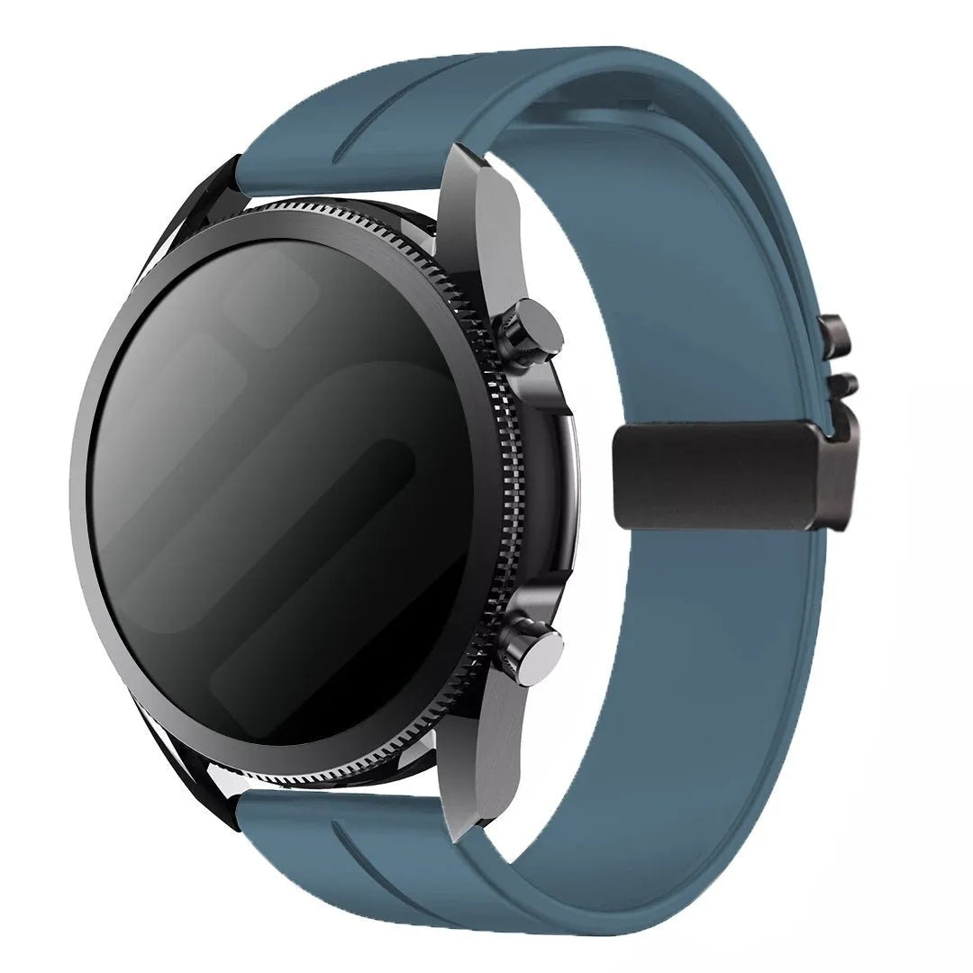 Xiaomi Amazfit Bip siliconen band met P-buckle (grijsblauw)