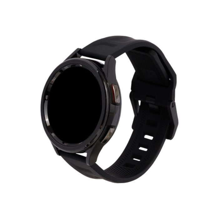 UAG Samsung Galaxy Watch 4 Classic 42mm siliconen bandje (zwart)
