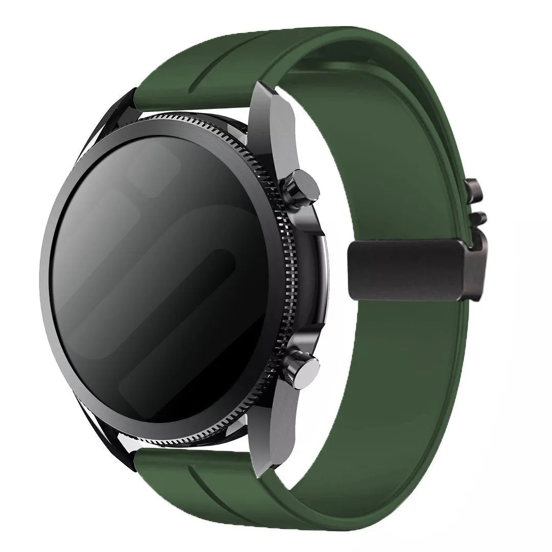 Suunto Race 2 Silicone Strap with P-Buckle (Green)