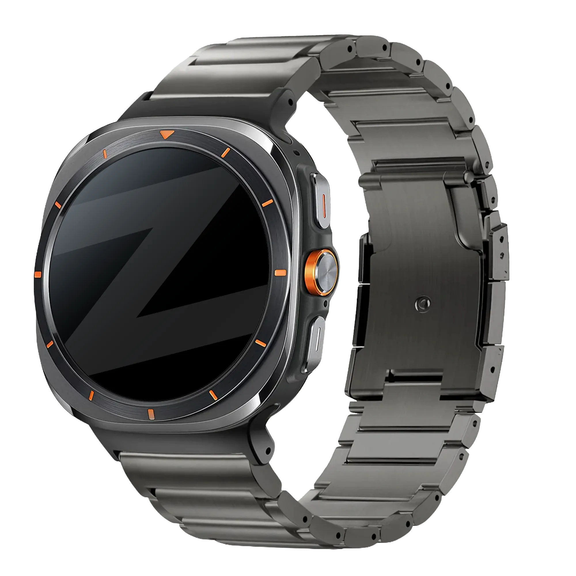Bandz Samsung Galaxy Watch Ultra 2 titanium band 'Classic' (grafiet)