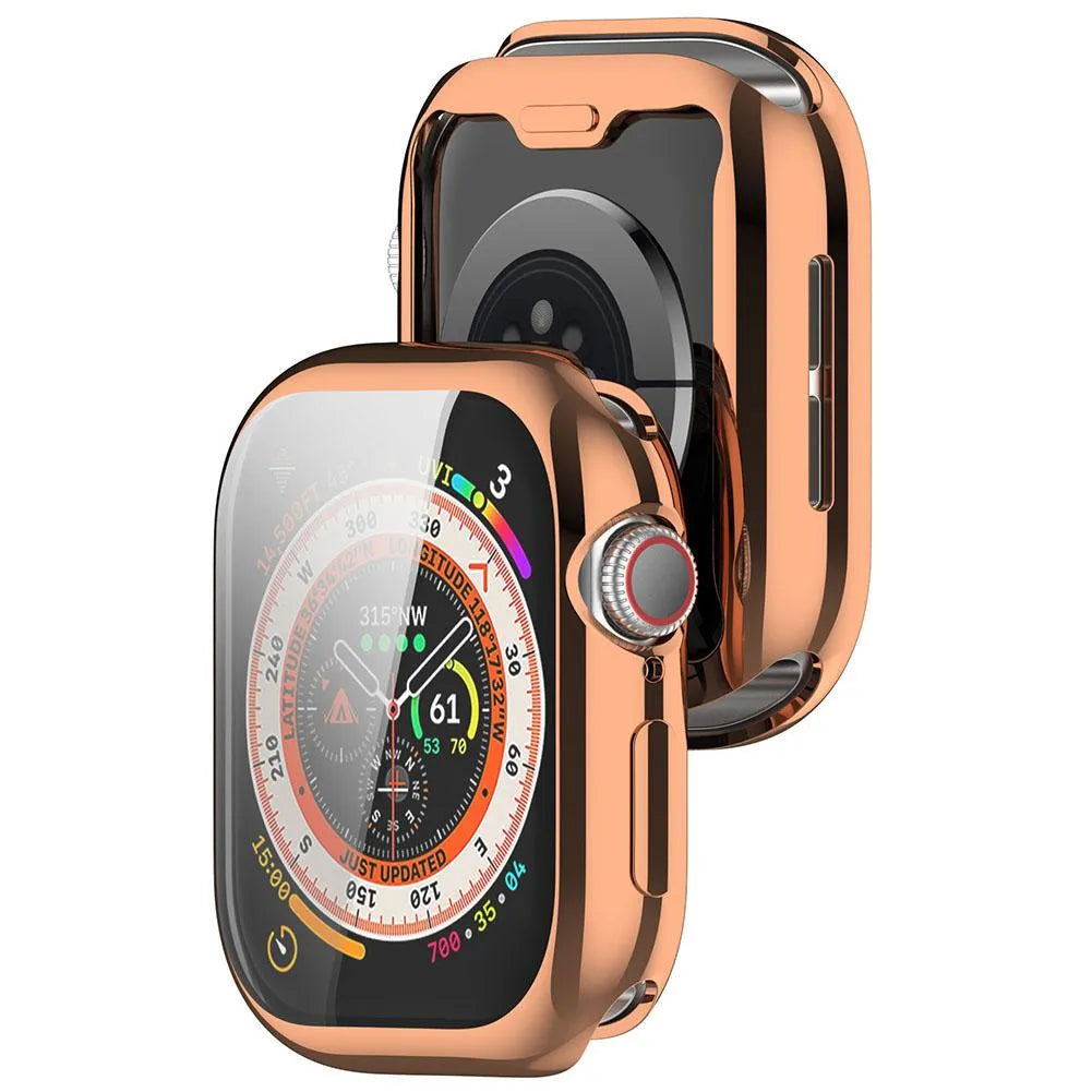 Apple Watch 10 & 11 - 42mm TPU case (rosé goud)