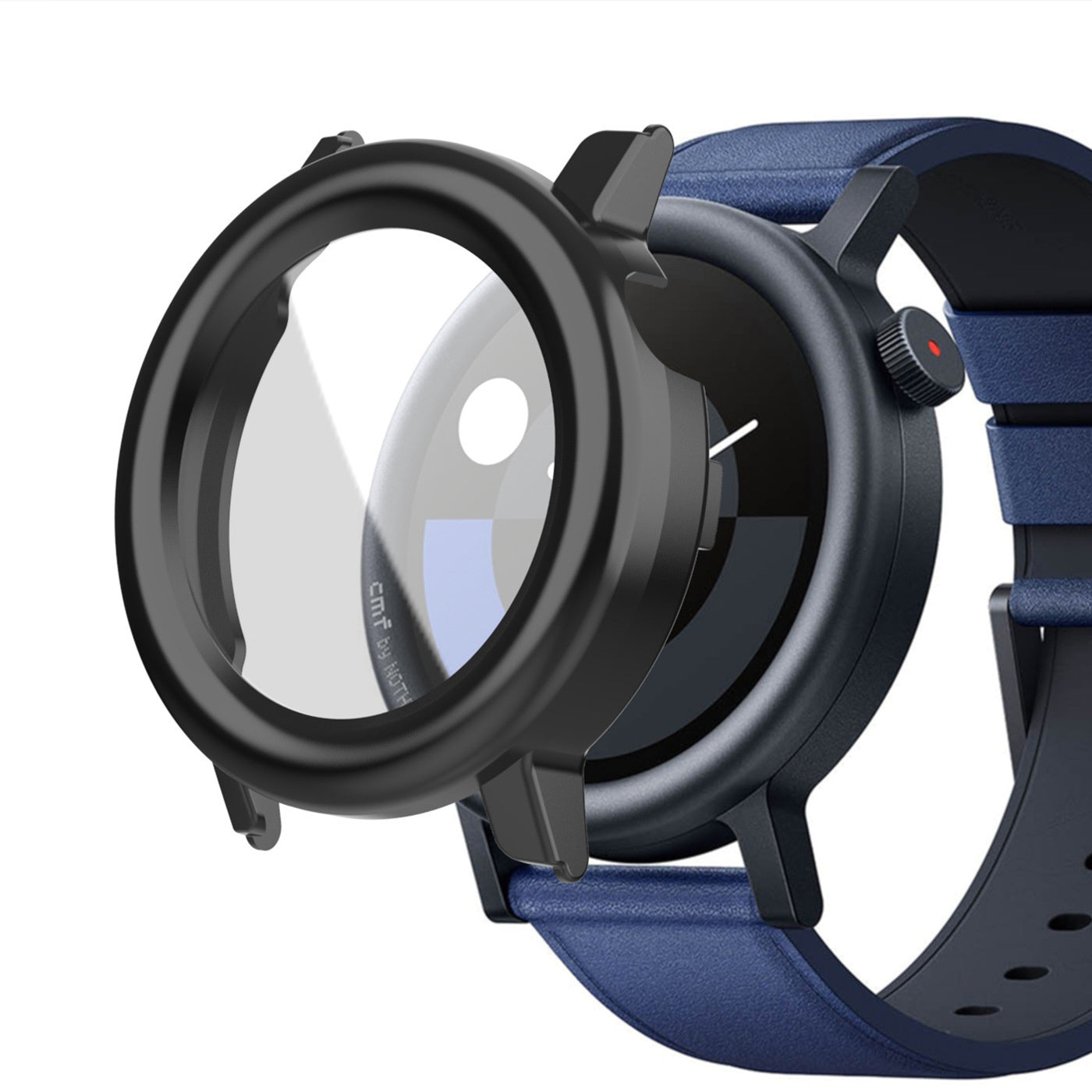 CMF Watch Pro 2 PC case met glas (zwart)
