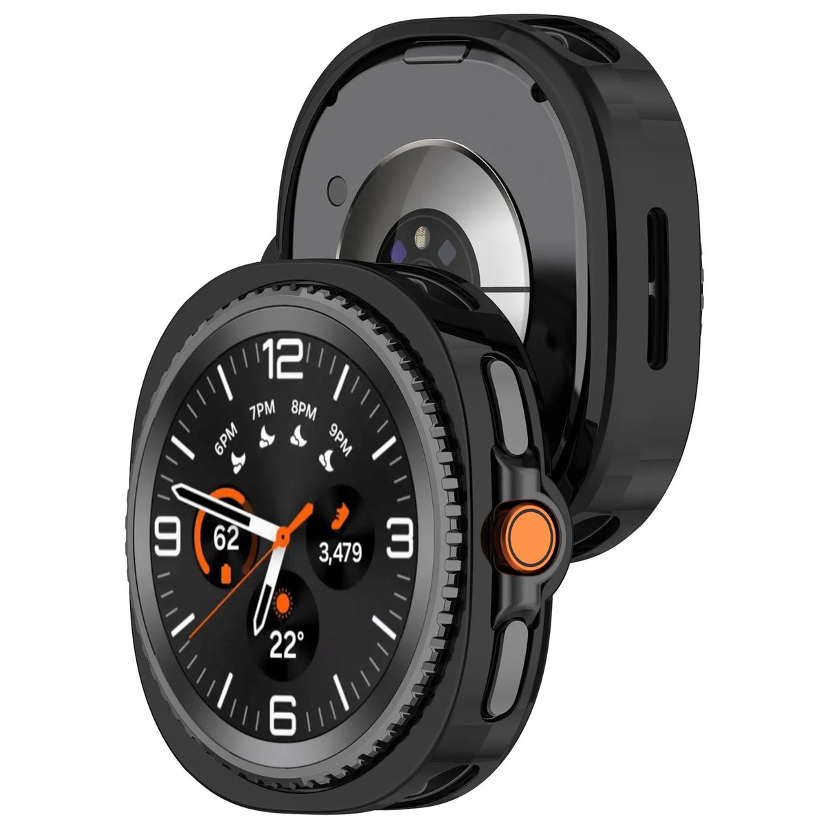 Samsung Galaxy Watch 8 Classic TPU case (zwart)