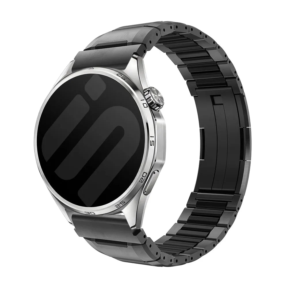Polar Grit X2 Pro 'One Push' Steel Hybrid Strap (Black)