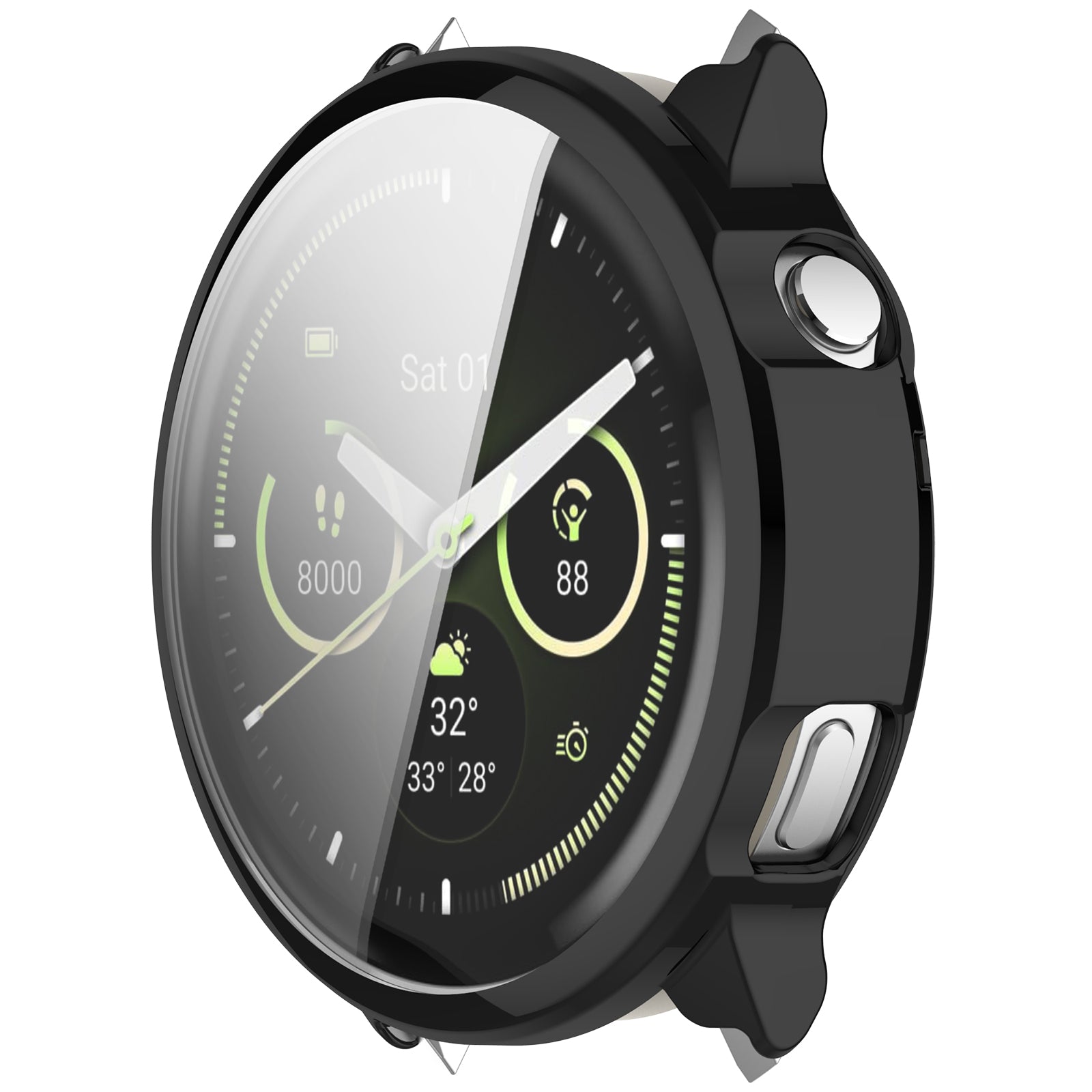 Garmin Venu 4 - 45mm TPU case (zwart)