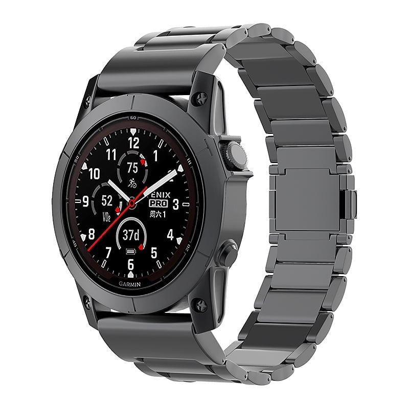 Garmin Instinct E - 45mm magnetische titanium band (zwart)
