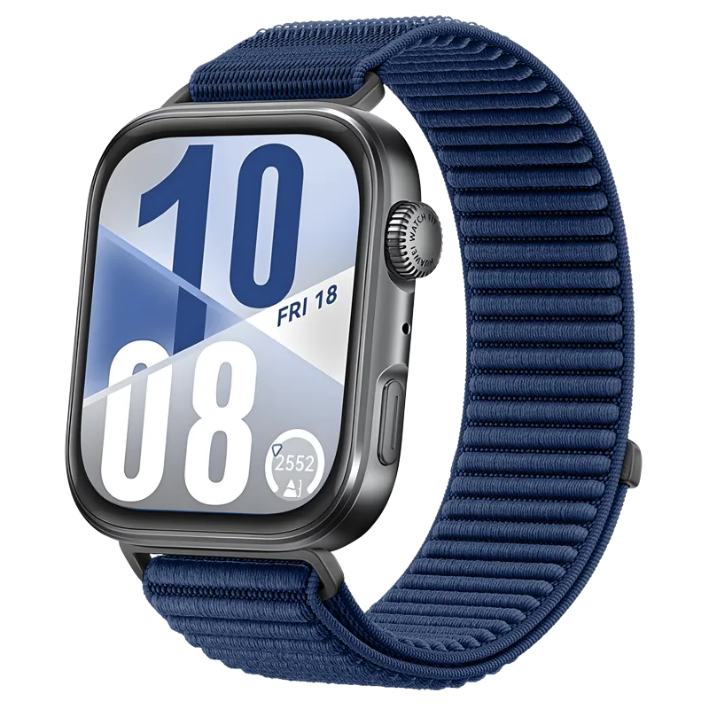 Huawei Watch Fit 3 Nylon Wave Strap (Blue)