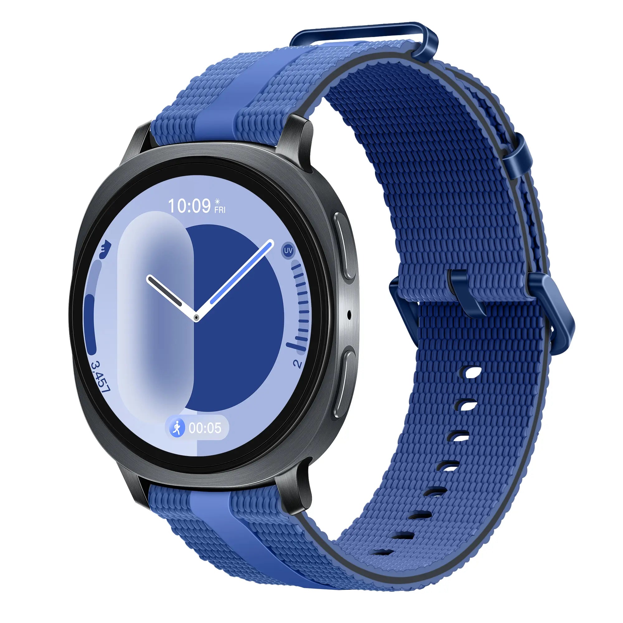 Samsung Galaxy Watch 9 - 40mm siliconen active band (blauw)