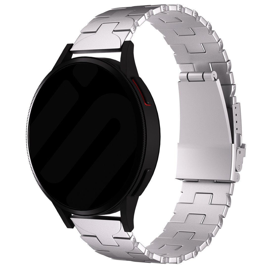 Gard Pro Health Smartwatch 2 Titanium Strap 'Butterfly' (Silver)