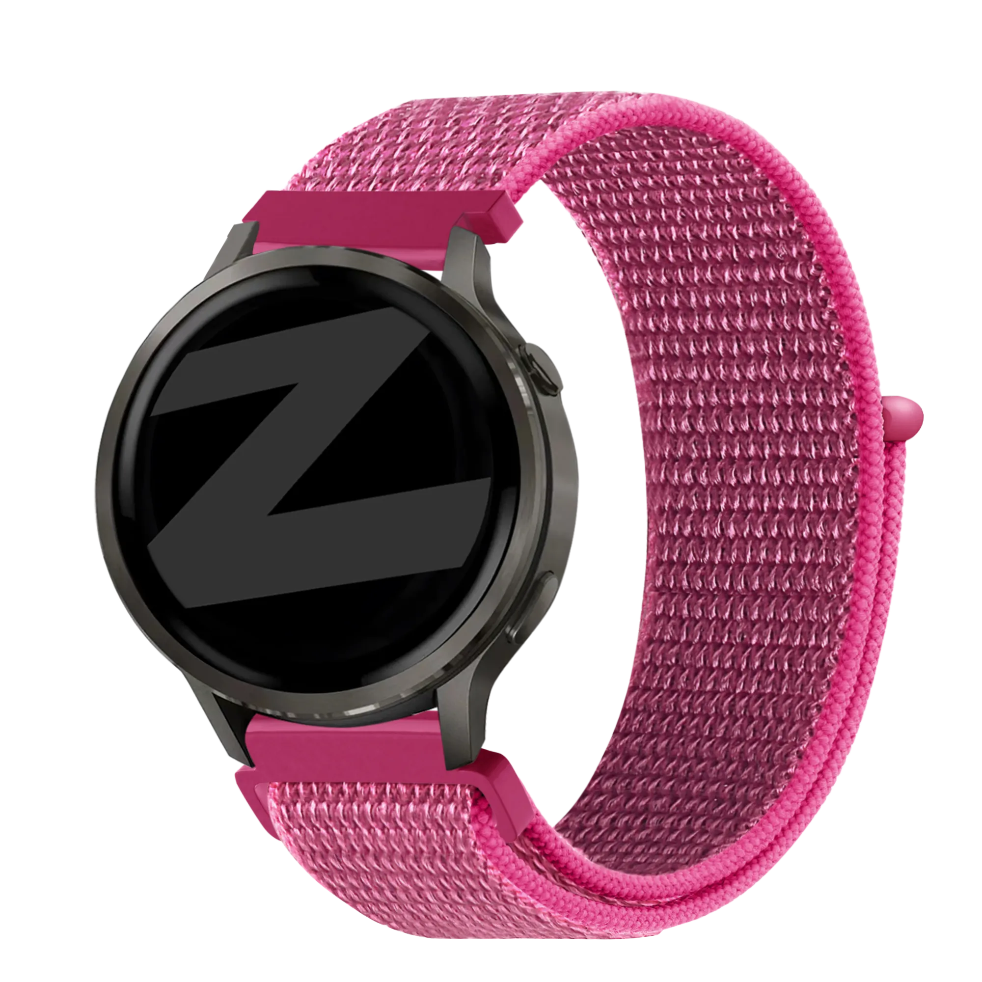 Bandz Garmin Forerunner 265s nylon loop band (dragonfruit)