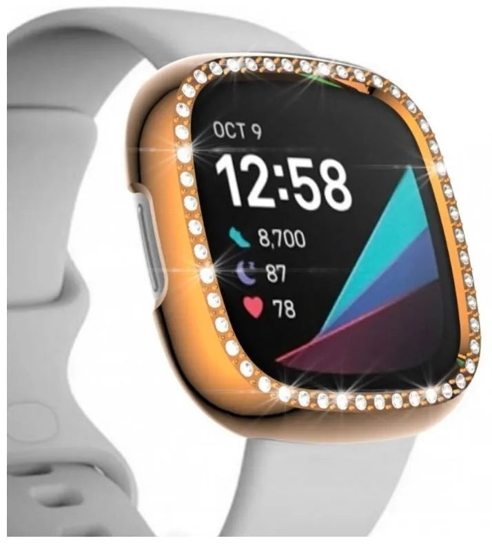 Fitbit Sense Diamond PC hard case (zwart)
