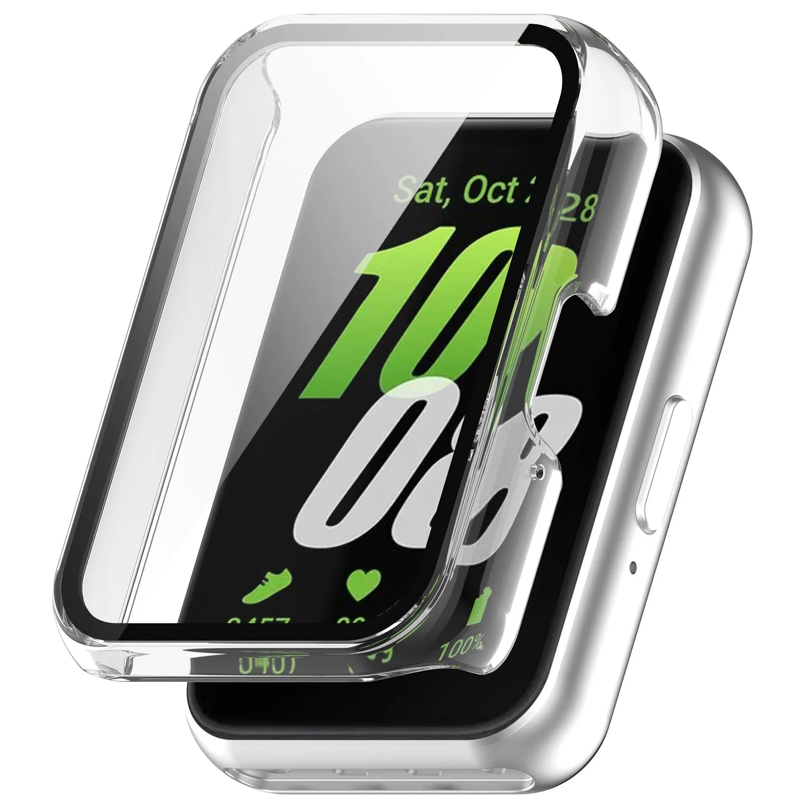 Samsung Galaxy Fit 3 hard case met glas