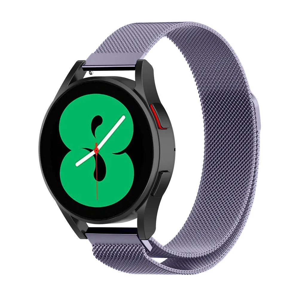 Milanese Strap, on a watch, 3/4 front view