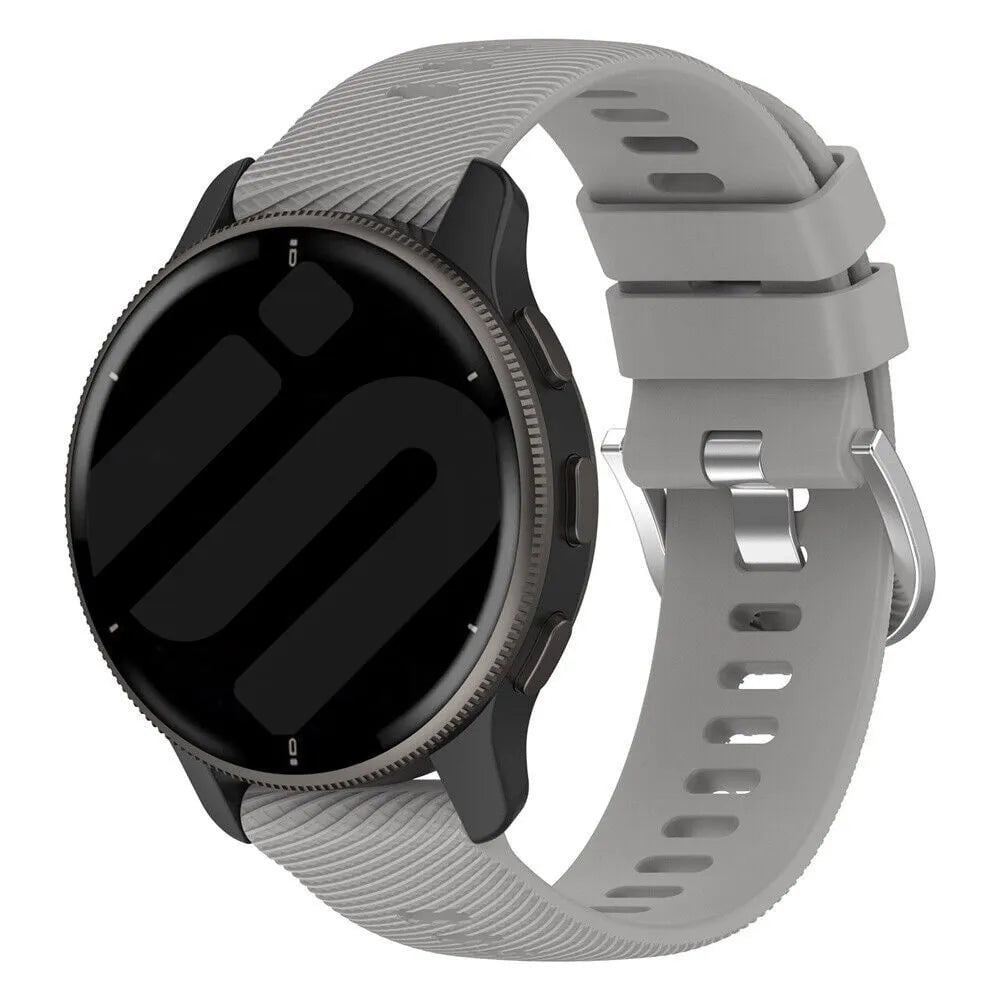 Coros Pace Pro siliconen bandje (lichtgrijs)