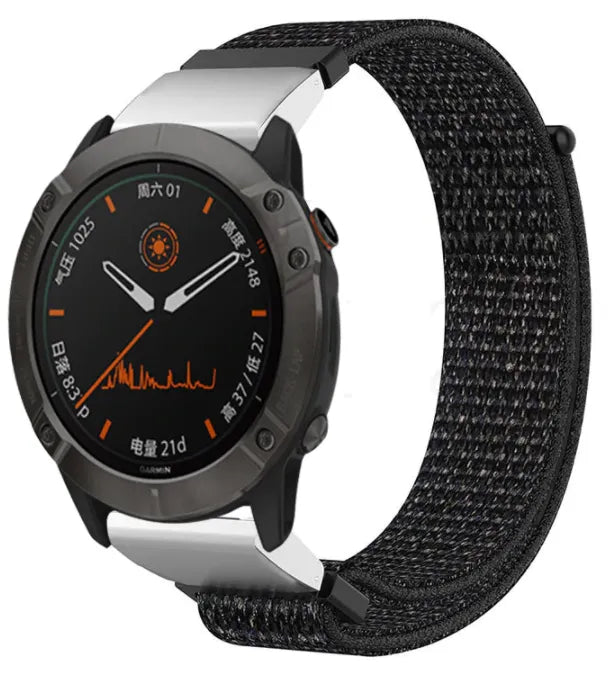Garmin Tactix 8 - 47mm nylon band (zwart)