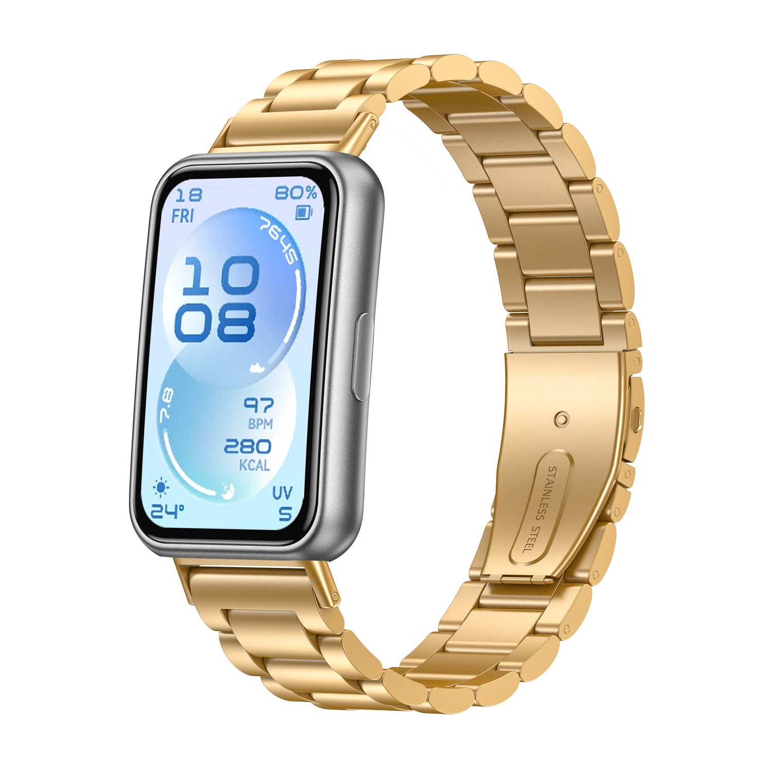 Huawei Band 11 Steel Strap (Gold)