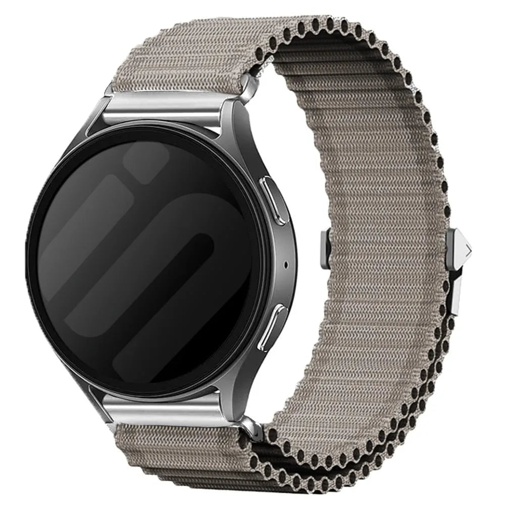Amazfit Bip U (Pro) outdoor nylon bandje (wit)