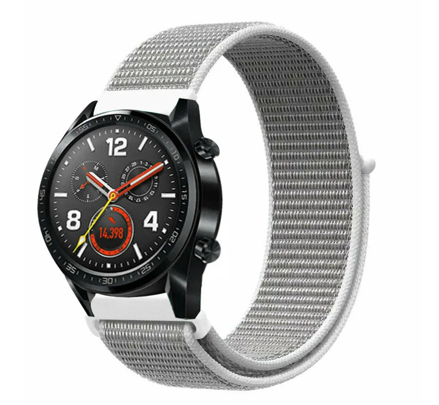 Nylon Strap, on a watch, 3/4 front view
