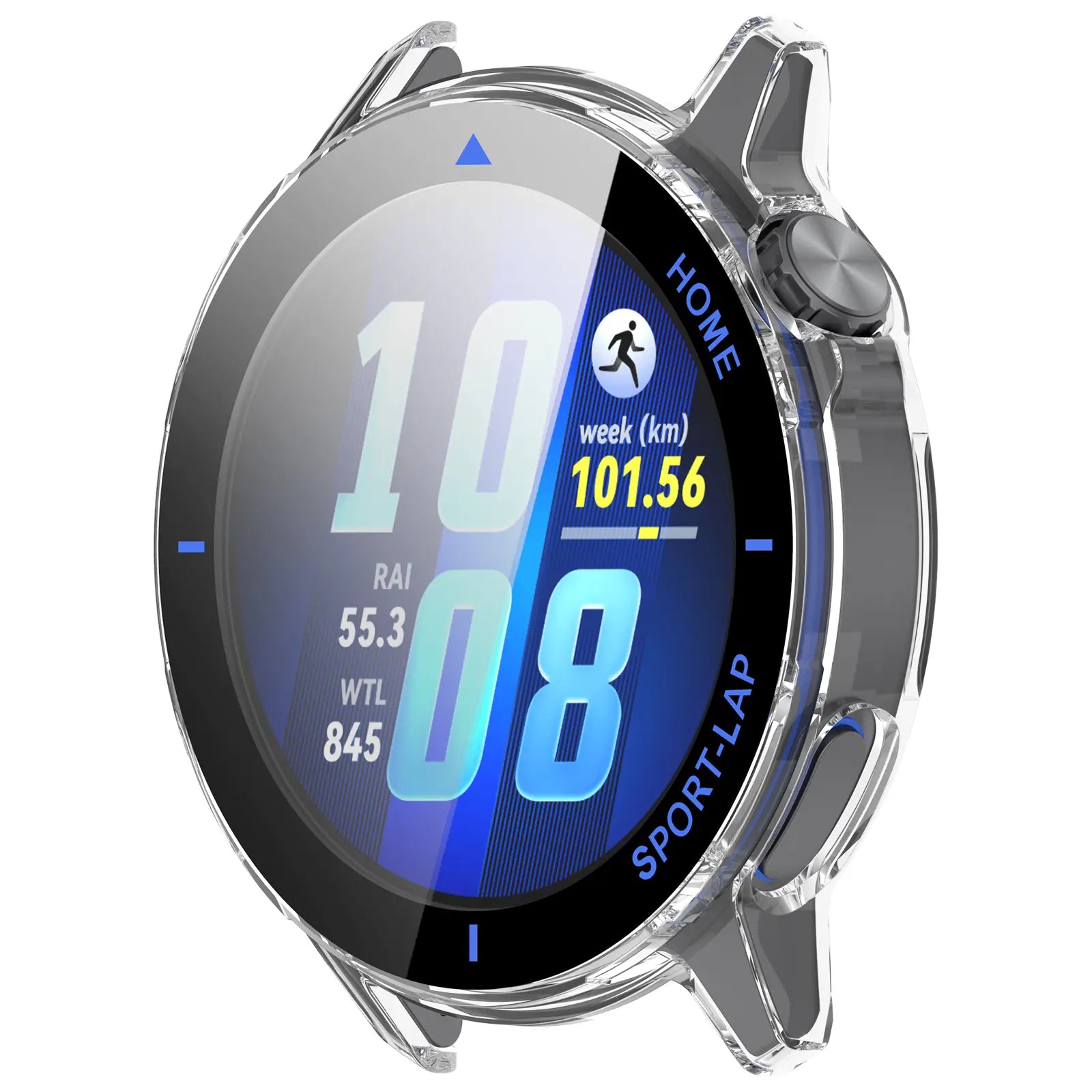 Huawei Watch GT Runner 2 hard case met glas (blauw)