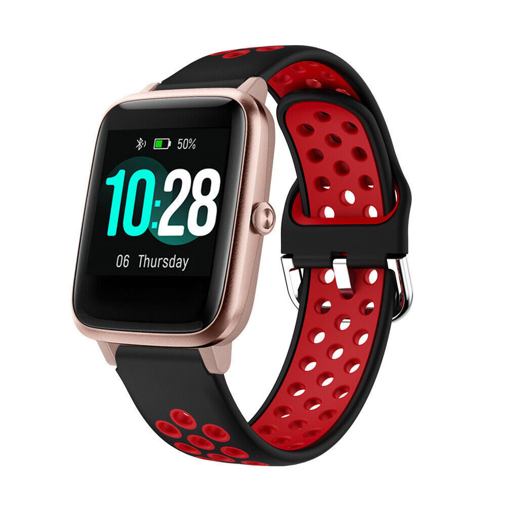 ID205L sport bandje (zwart/rood)