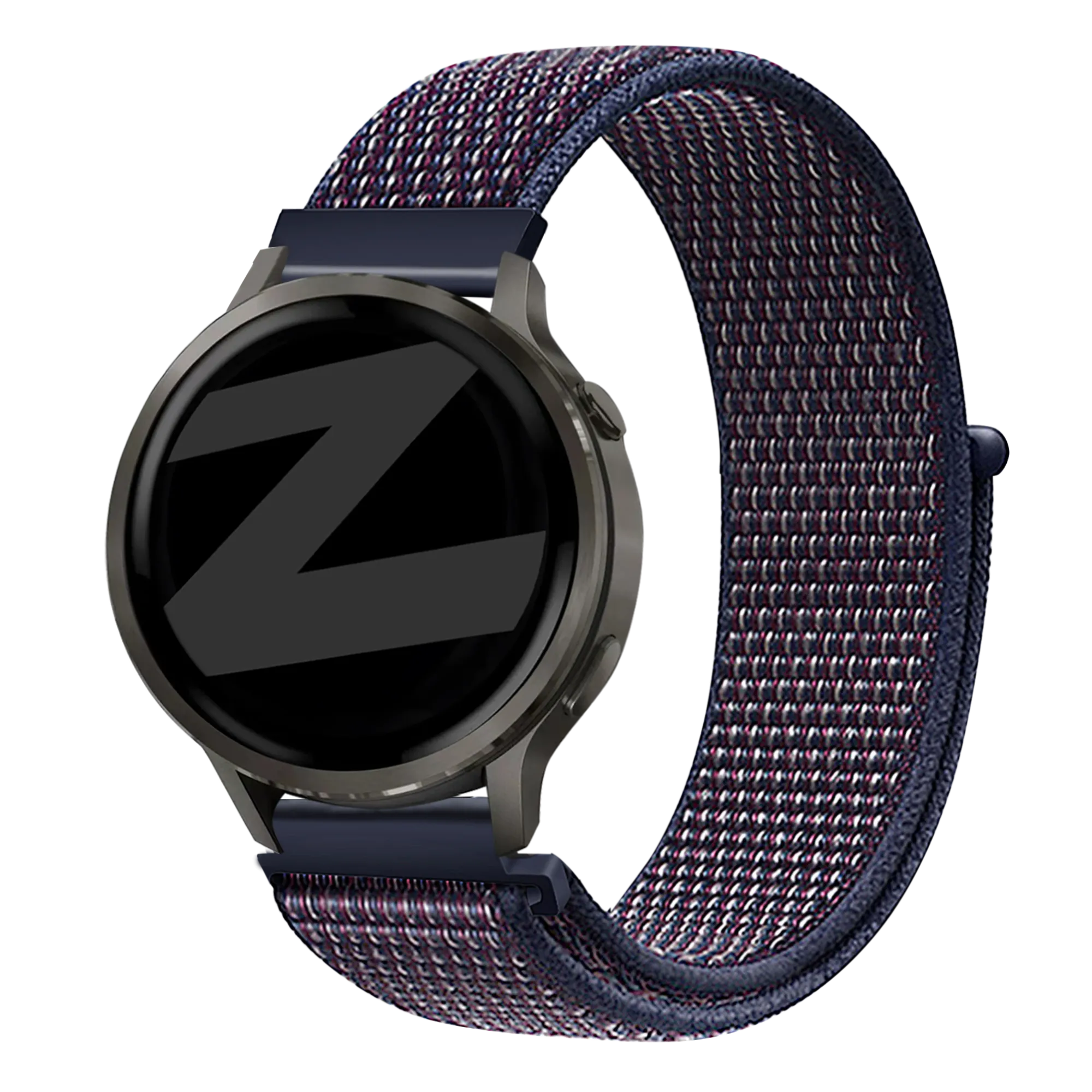 Bandz Garmin D2 Air X15 nylon loop band (indigo blauw)