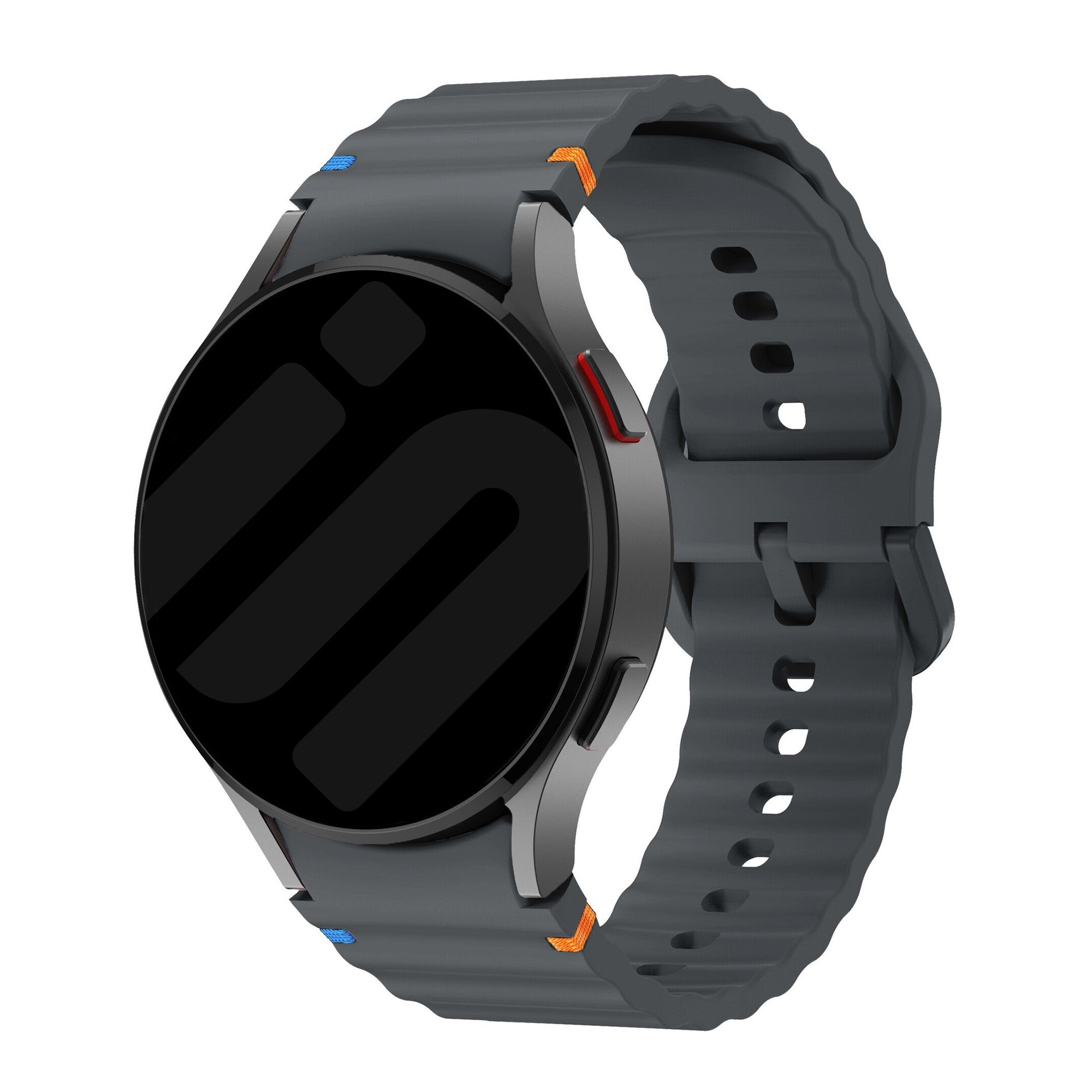 Samsung Galaxy Watch 4 Classic 46mm Wave bandje (grafiet)