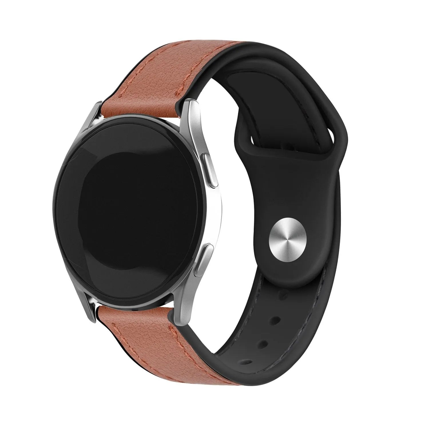 Suunto Race (S) leren hybrid bandje (lichtbruin)
