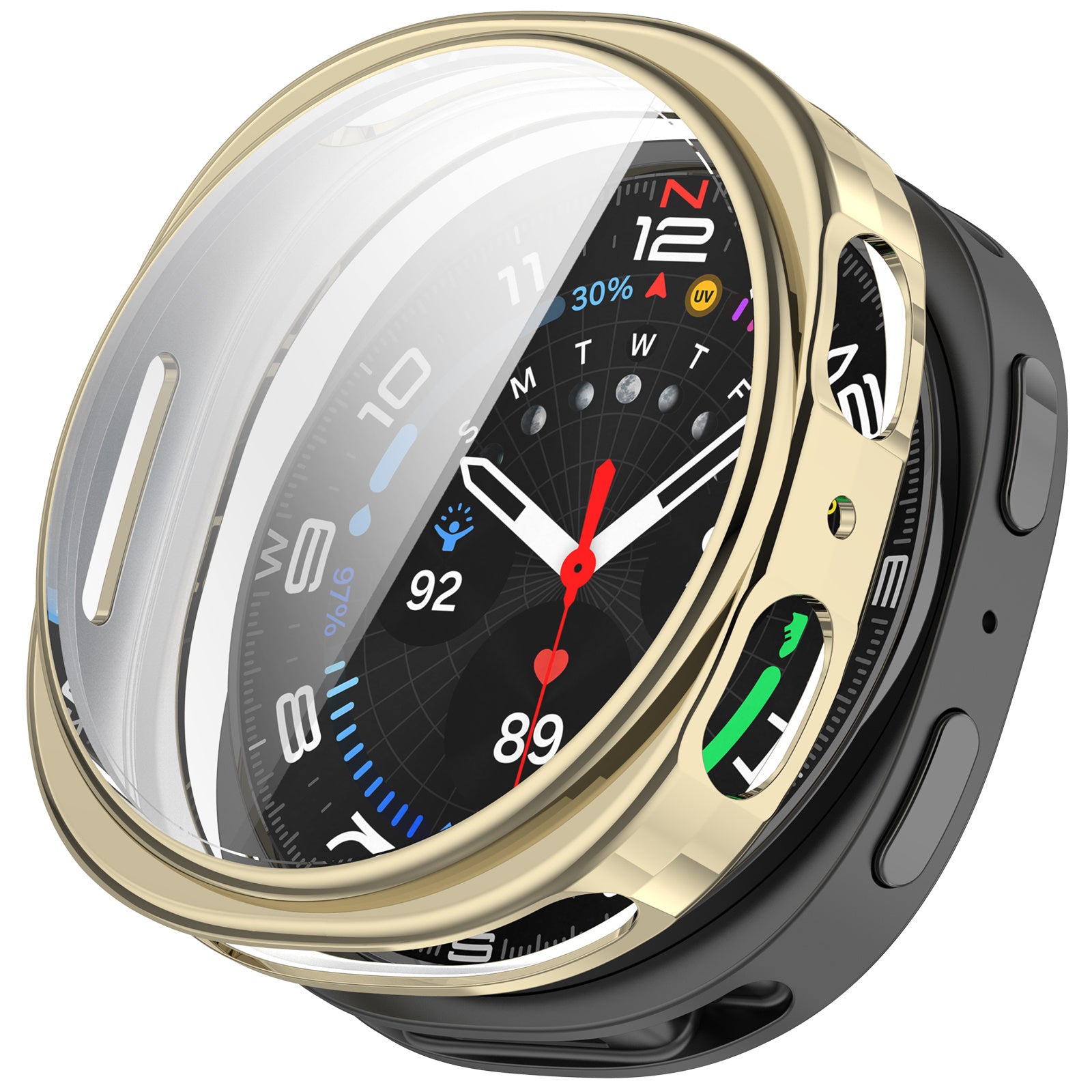 Samsung Galaxy Watch 8 - 40mm / 9 - 40mm TPU case (lichtgoud)