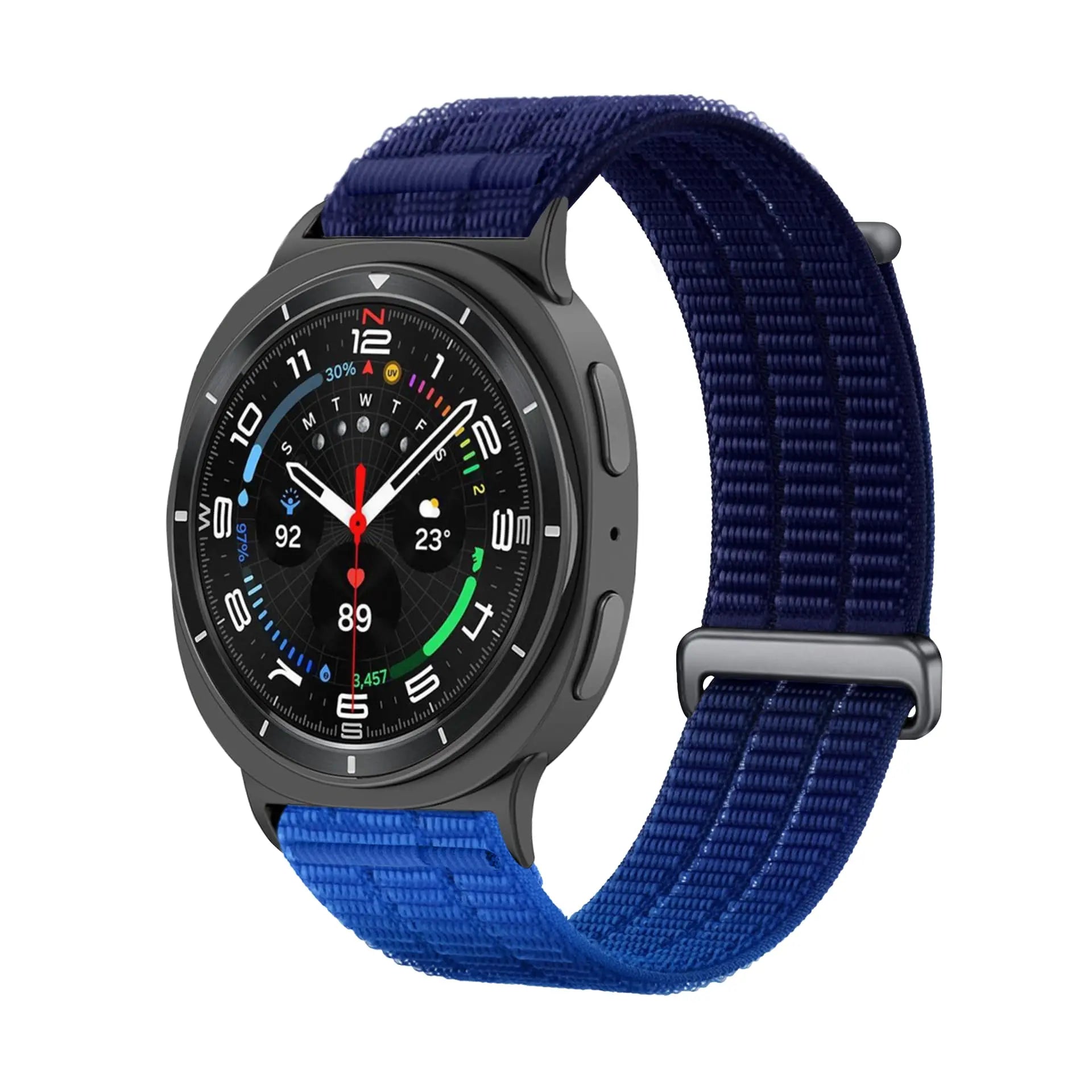 Samsung Galaxy Watch 9 - 40mm nylon air band (gradient blauw)