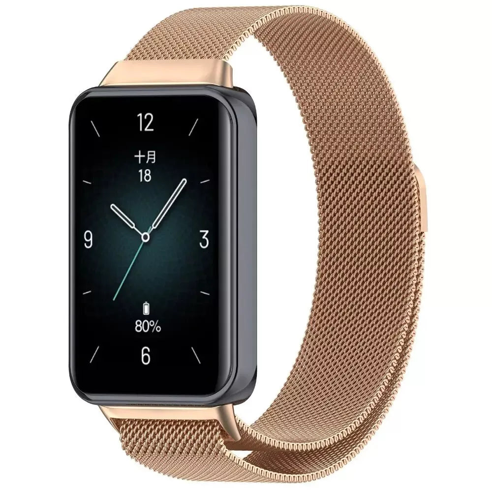 Honor Band 10 Milanese band (rosé goud)