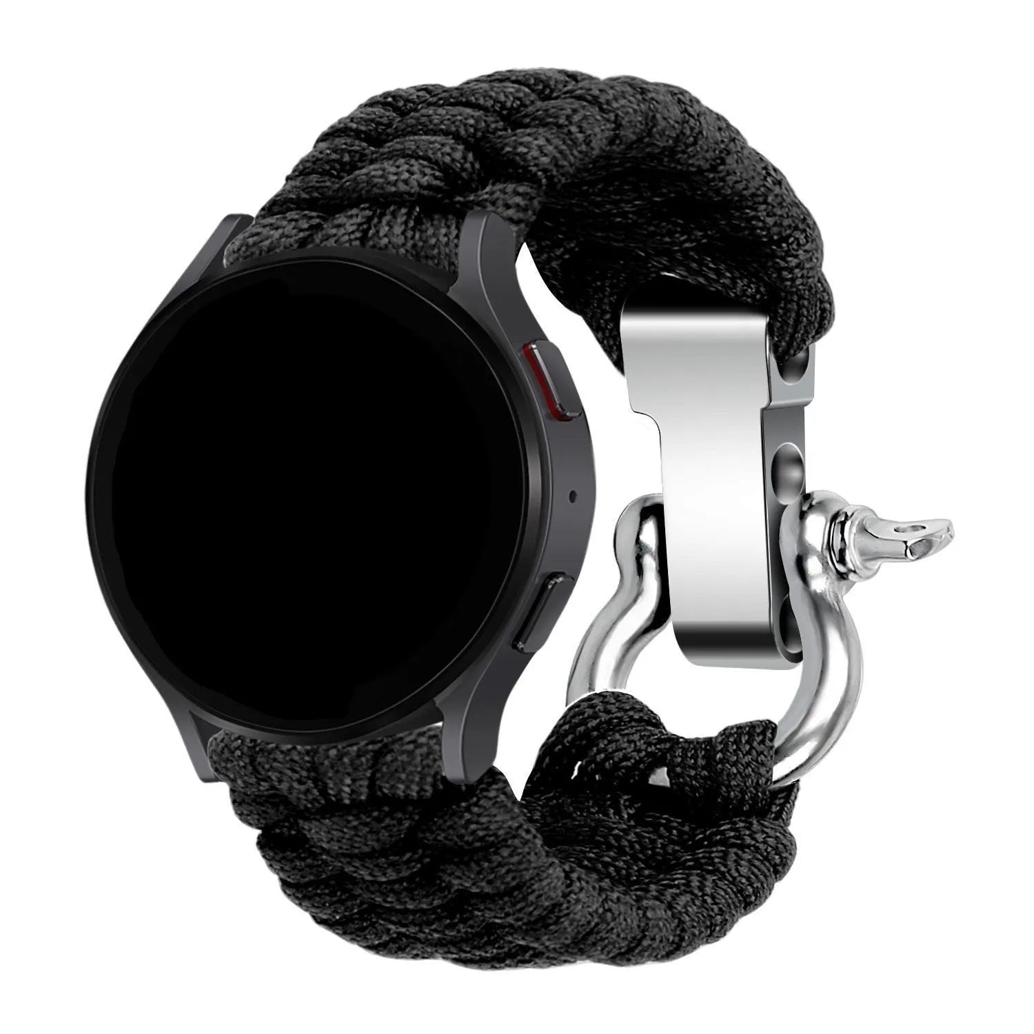 Oppo Watch X2 nylon rope bandje (zwart)