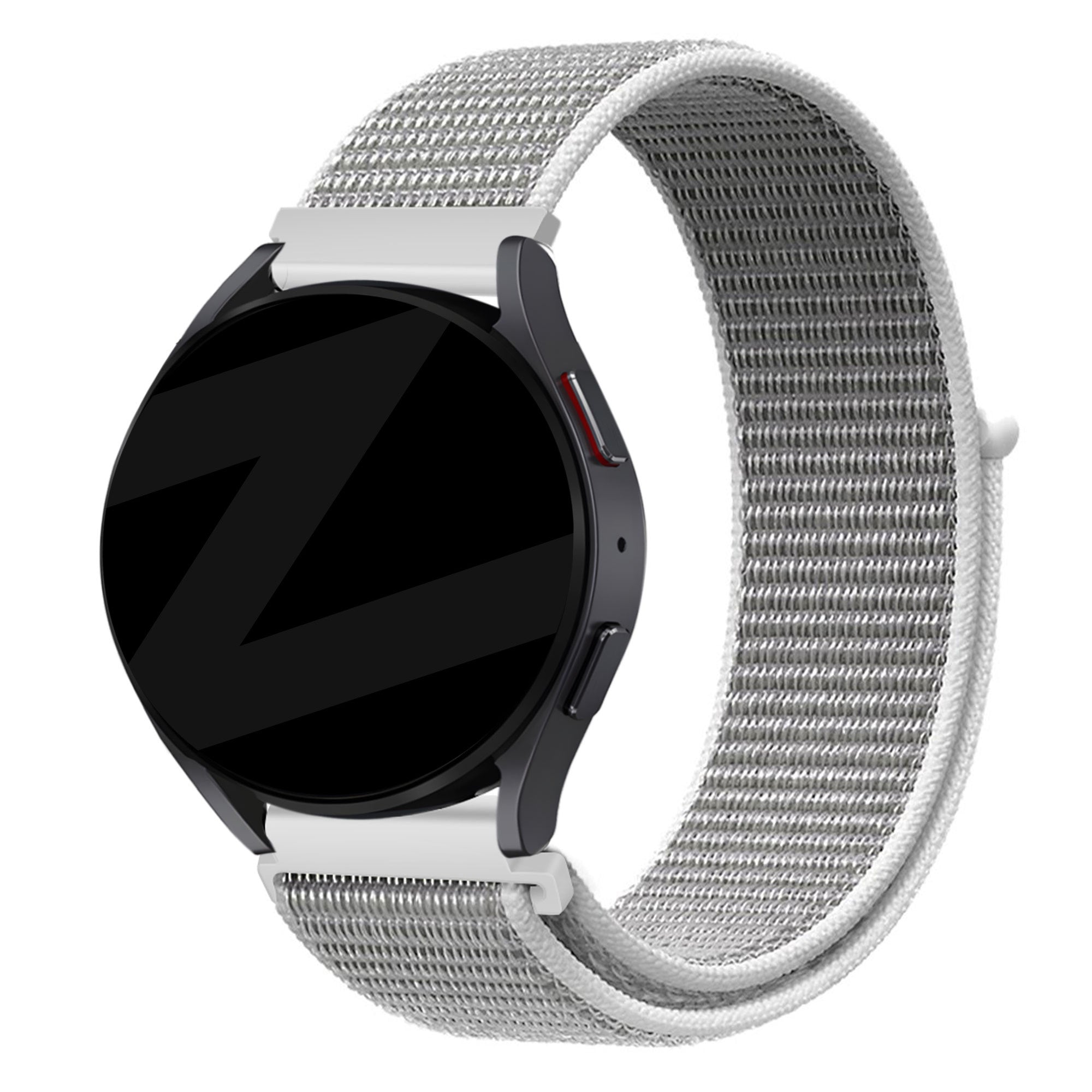 Bandz Garmin Vivomove Trend nylon loop band (grijs)