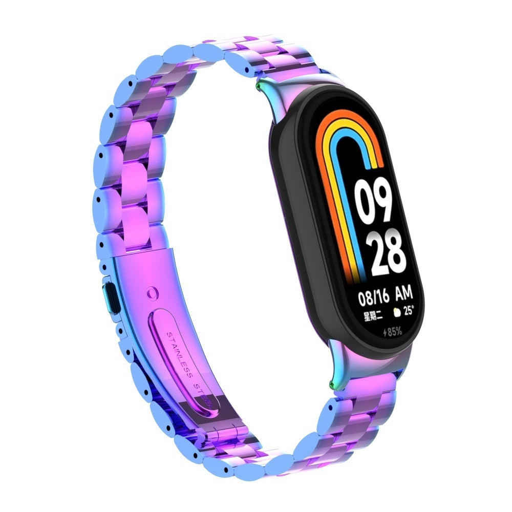Xiaomi Smart Band 10 stalen bandje (regenboog)