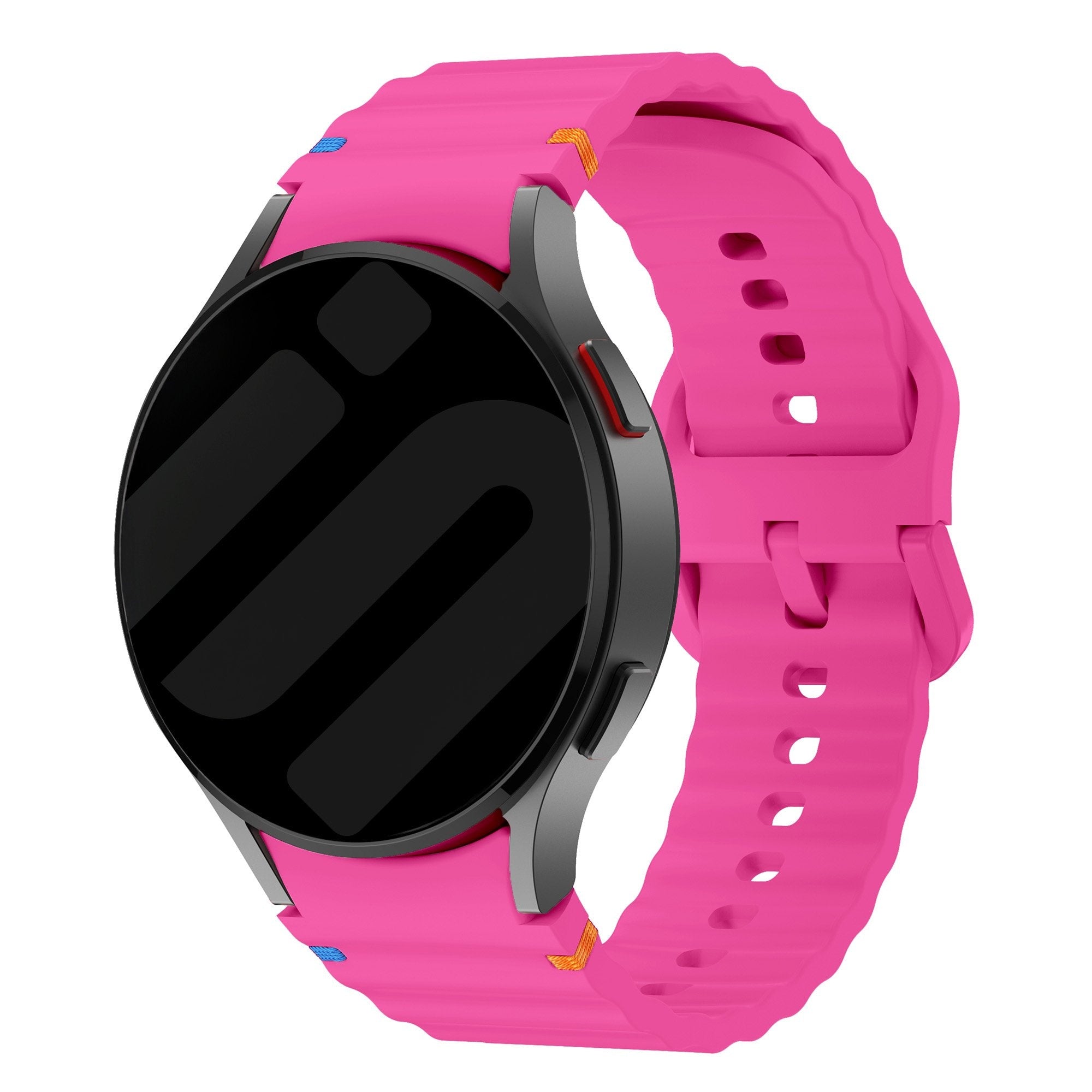 Samsung Galaxy Watch 7 - 44mm Wave bandje (knalroze)