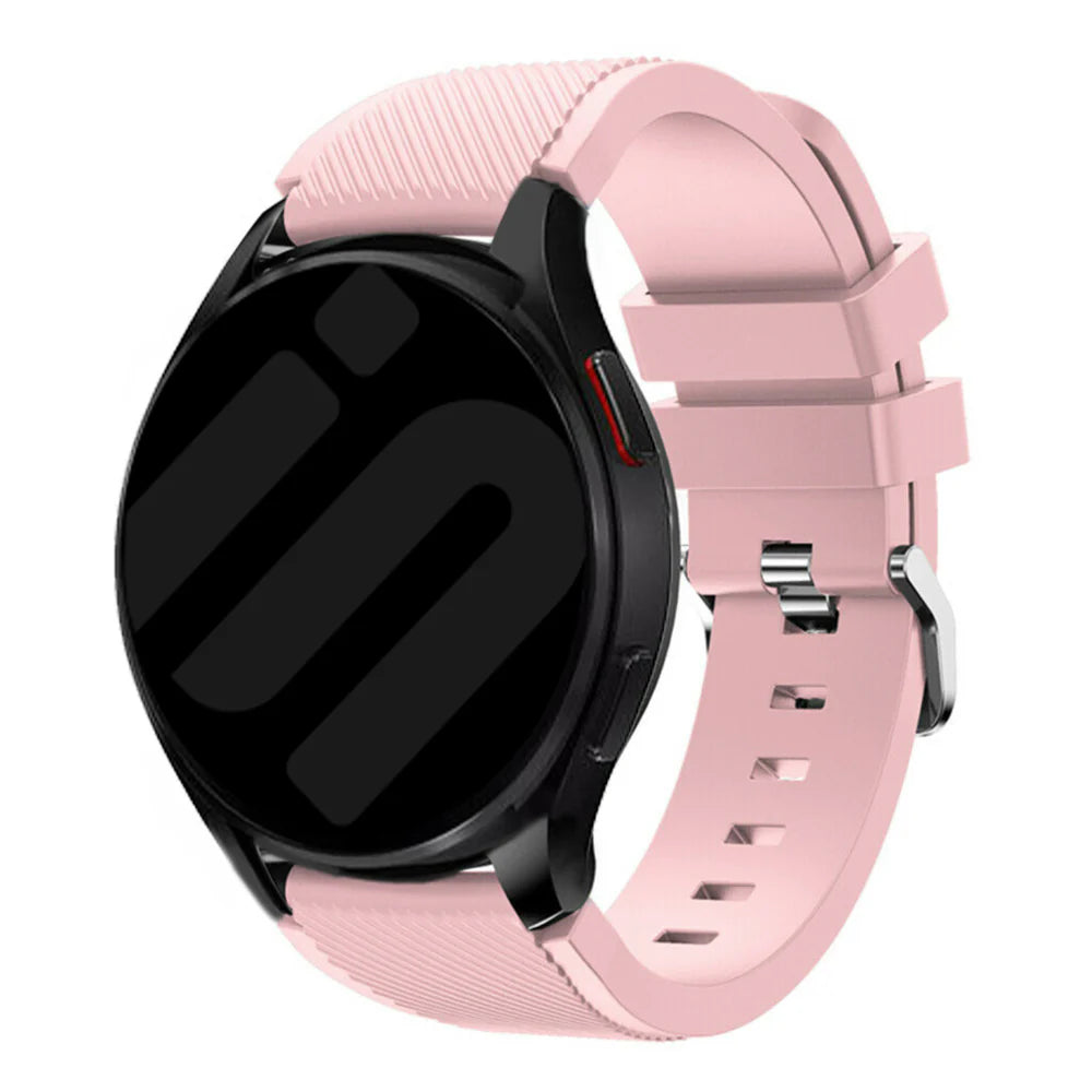 Amazfit Bip U (Pro) twill siliconen bandje (roze)