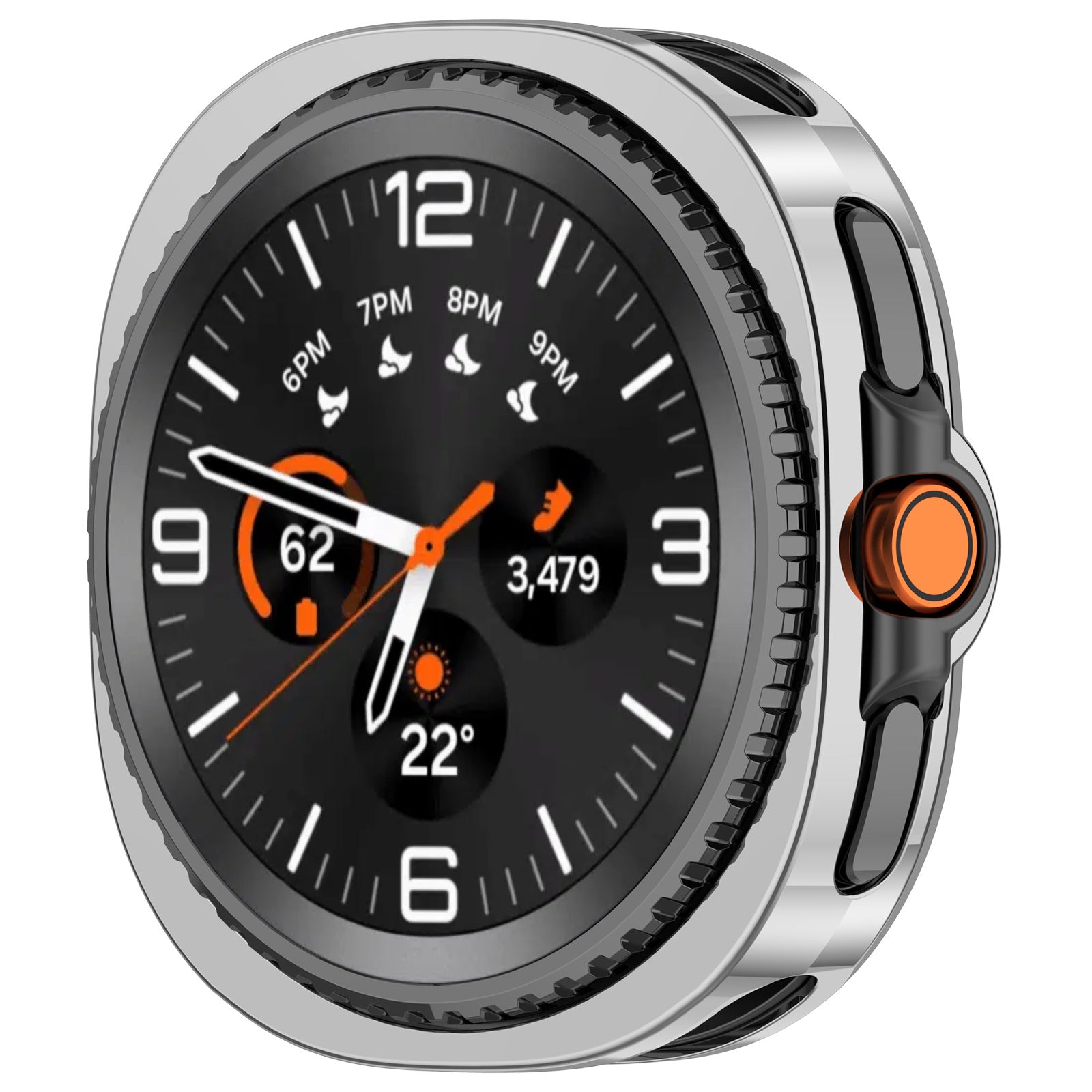 Samsung Galaxy Watch 8 Classic TPU case (zilver)