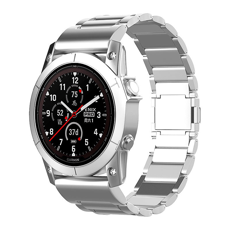 Garmin Quatix 8 - 47mm magnetische titanium band (zilver)