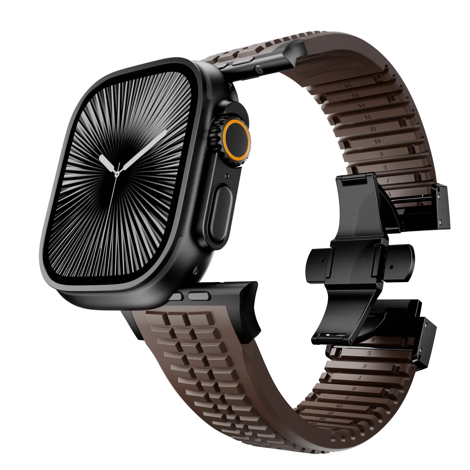 Apple Watch premium silicone band (bruin)