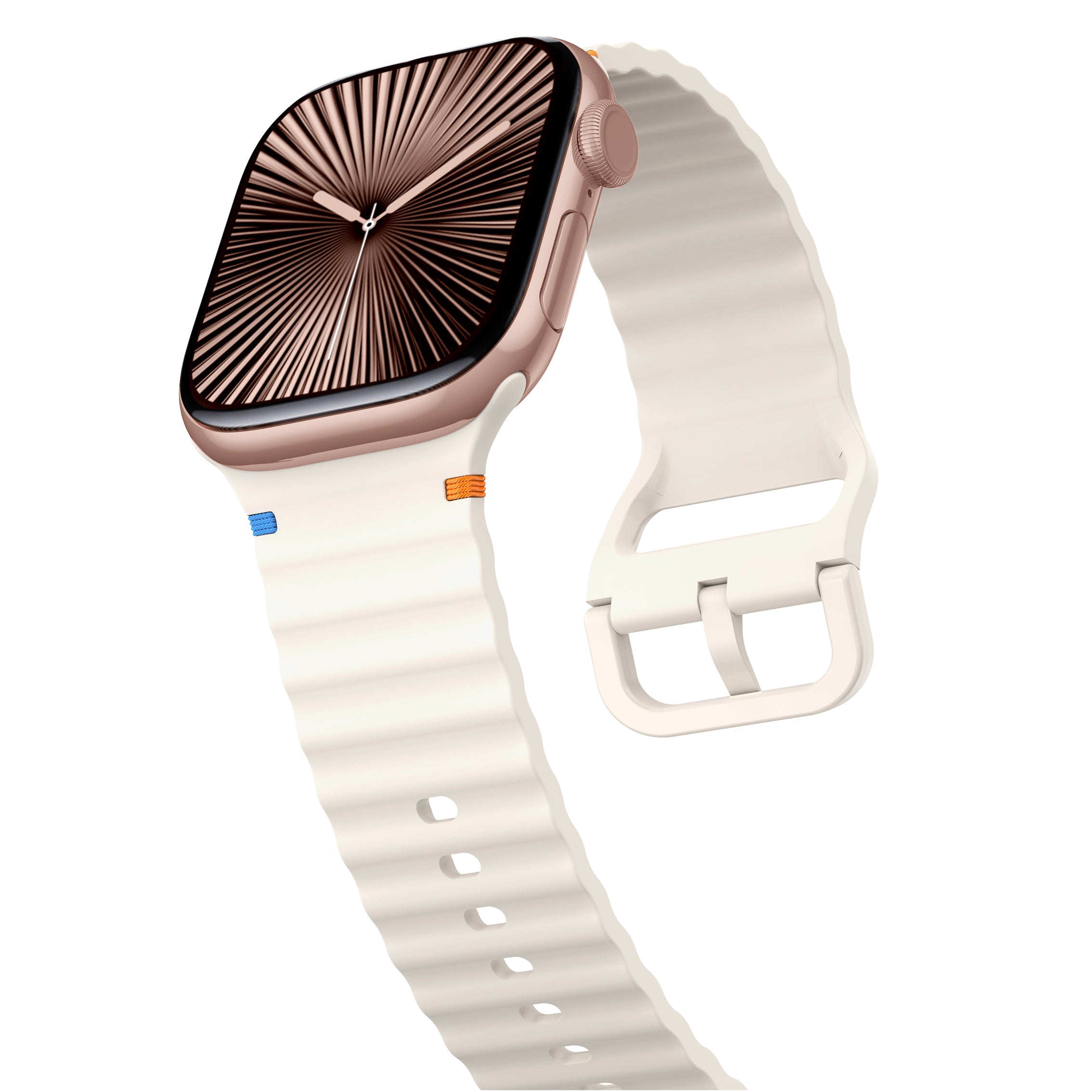 Apple Watch Ultra Wave bandje (sterrenlicht)