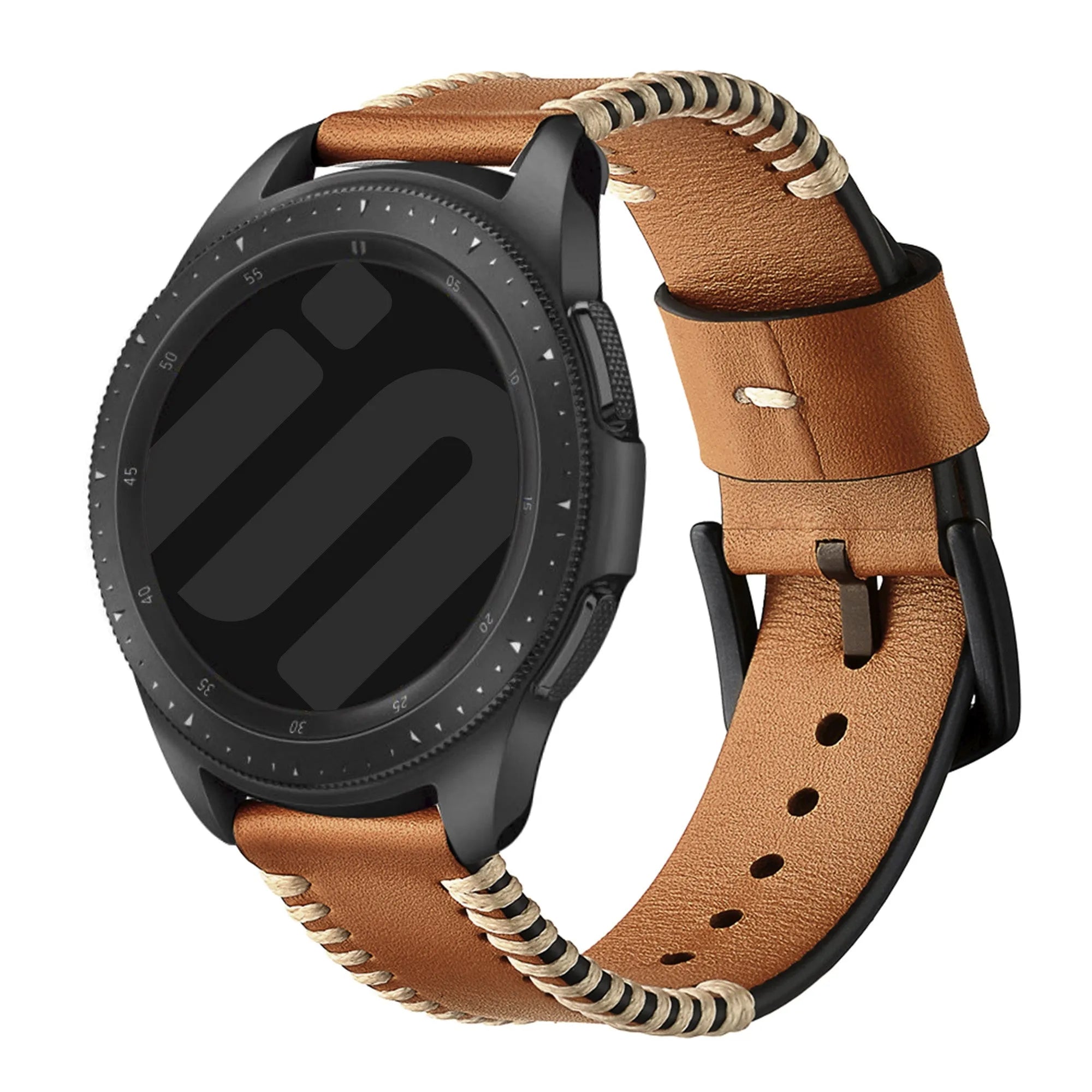Honor Watch GS 3 Stitched leren band (bruin)