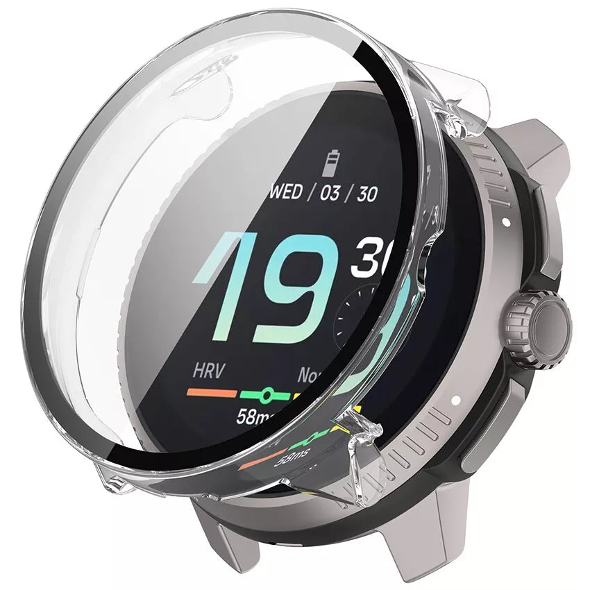 Suunto Race S PC case met glas (zwart)