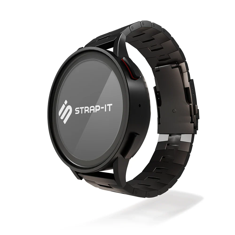 Coros Apex 46mm Titanium Grain Strap (Black)