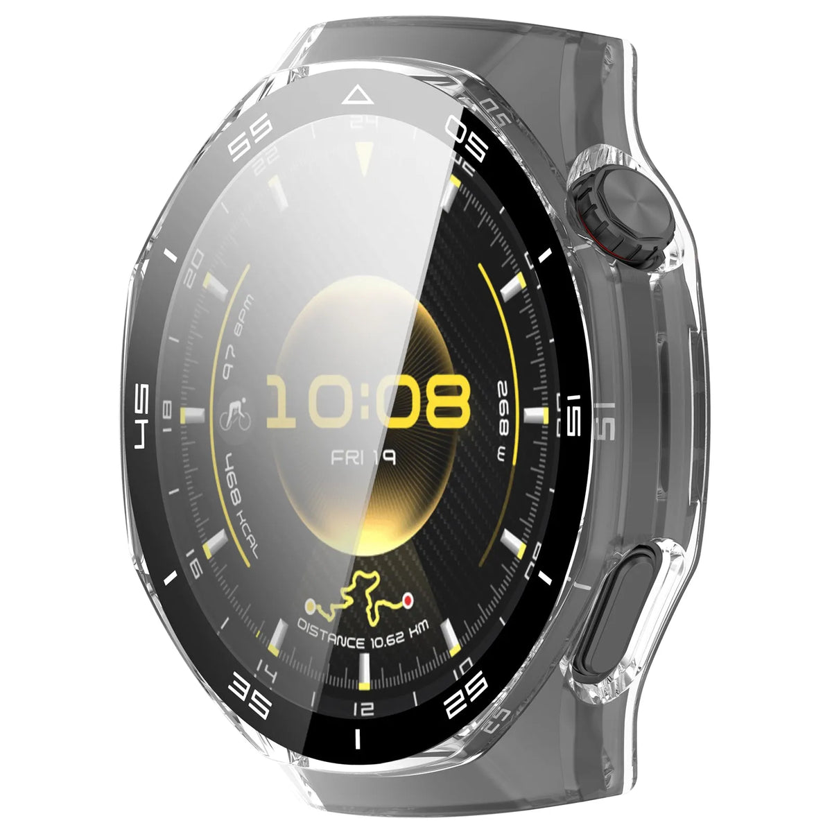 Huawei Watch GT 6 Pro Hard Case with Glass (Transparent)