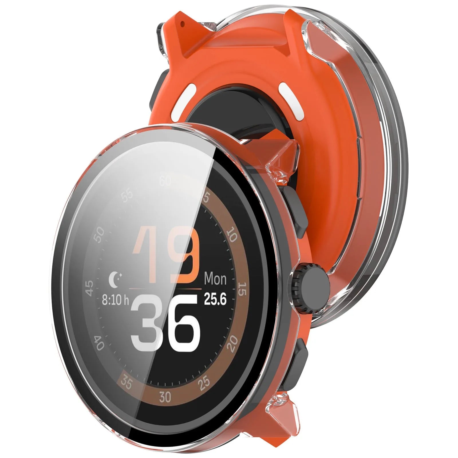 Suunto Run PC case met glas (transparant)