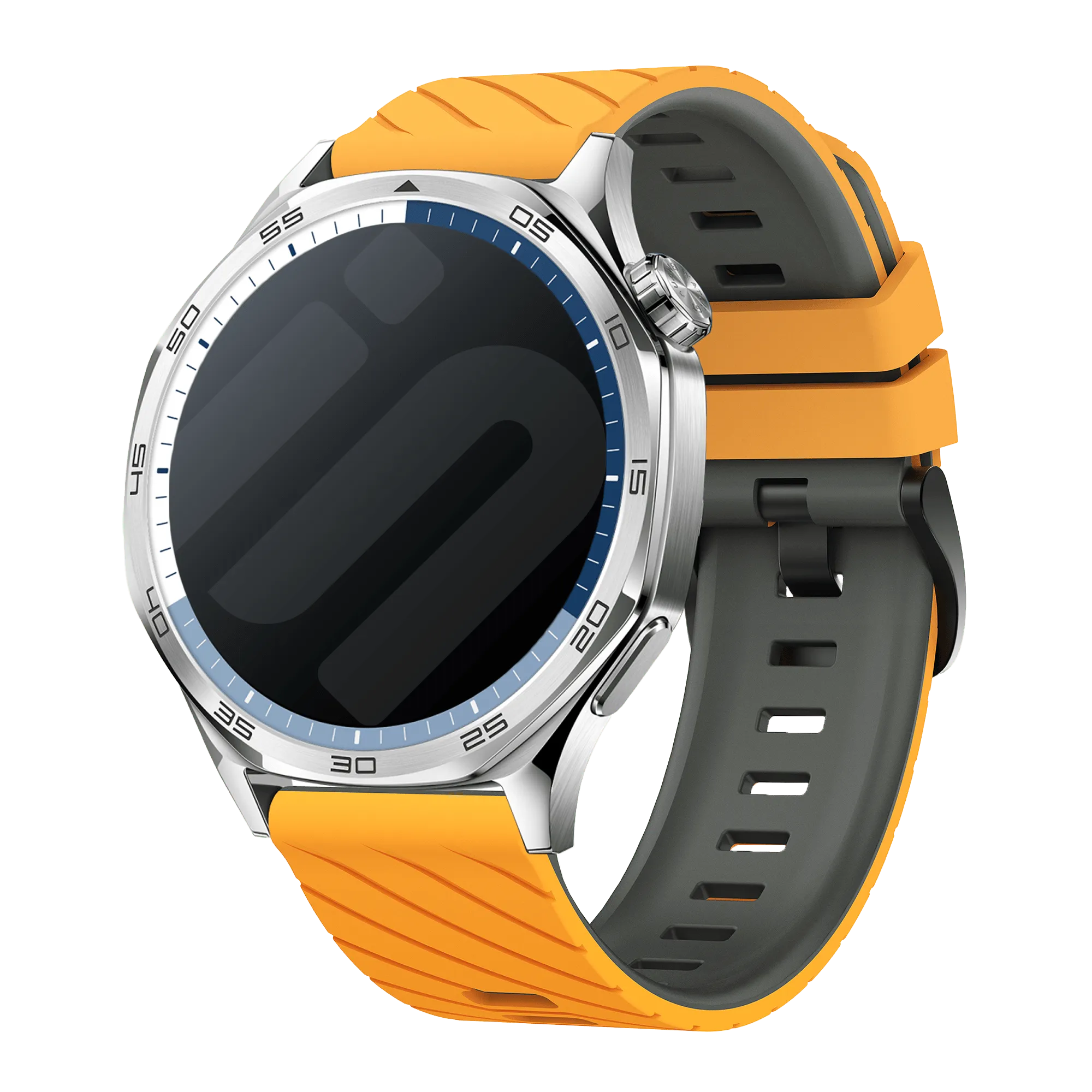 ICE Smart 2.0 Rectangular 1.96 Twill Sport Strap (Dark Yellow/Grey)