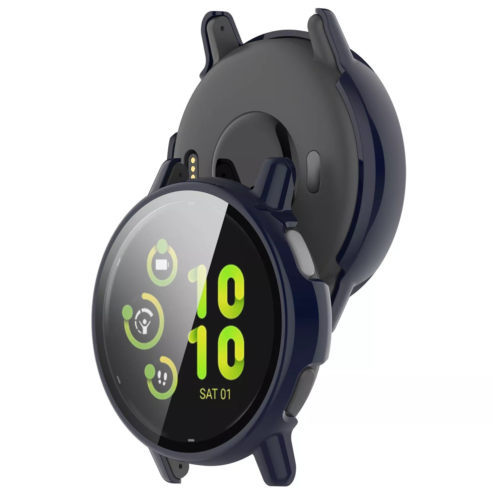 Garmin Vivoactive 5 hard case met glas (donkerblauw)